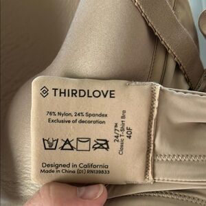 ThirdLove Classic T-Shirt Bra in Cream